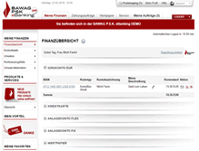 Tablet Screenshot of demo-ebanking.bawagpsk.com